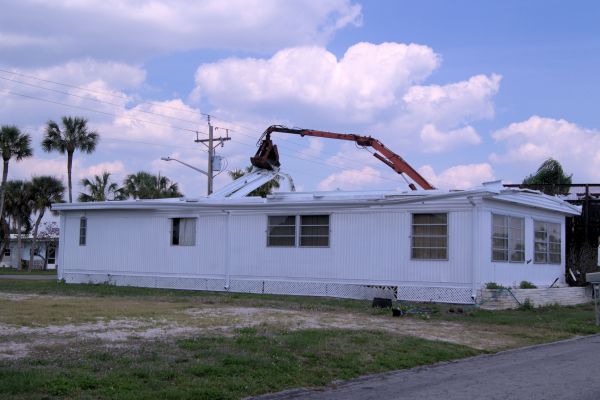 Mobile Home Demolition in Middletown