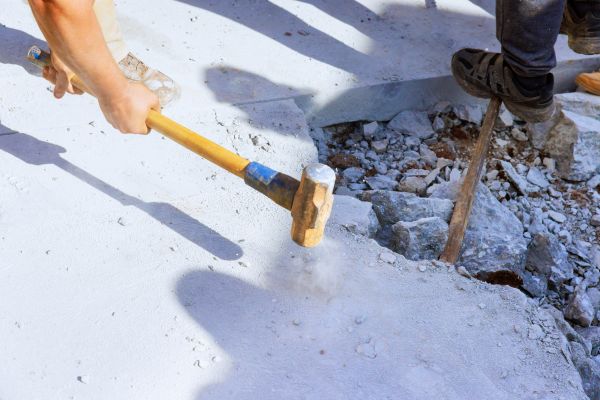 Concrete Pavement Demolition in Middletown