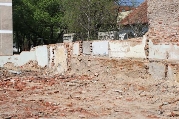 Brick Wall Demolition in Middletown