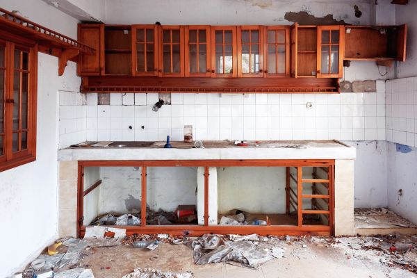 Kitchen Cabinet Demolition in Middletown