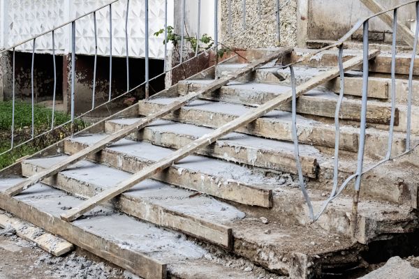 Staircase Demolition in Middletown